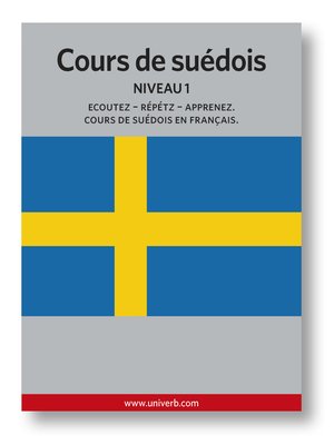 cover image of Cours de suèdois